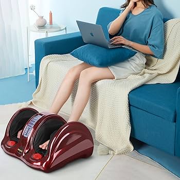 H&B Luxuries Shiatsu Kneading Rolling Foot Massager Personal